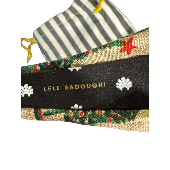 Lele Sadoughi NWT Vintage Pine Knotted Christmas Headband with Dust Bag - Picture 9 of 9